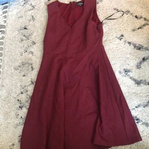 Maroon dress from lulus, worn once! Size large